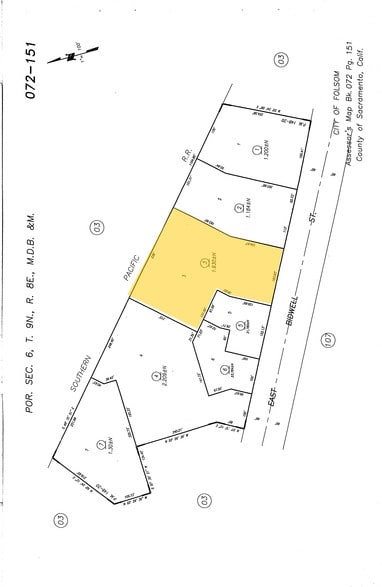 2360 E Bidwell St, Folsom, CA for lease - Plat Map - Image 2 of 9