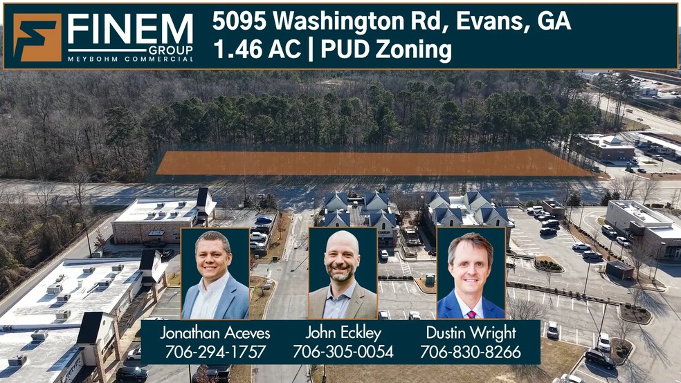 5095 Washington Road, Evans, GA à louer - Vidéo sur l’inscription commerciale - Image 2 de 18