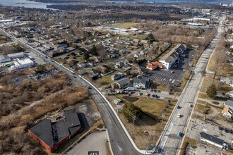 499 E Main Rd, Middletown, RI - aerial  map view