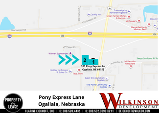 Plus de détails pour 101 Pony Express Ln, Ogallala, NE - Terrain à louer