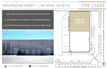 5295 Procyon St, Las Vegas, NV à louer Plan de site- Image 2 de 4