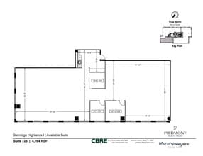 5555 Glenridge Connector, Atlanta, GA for lease Floor Plan- Image 1 of 1