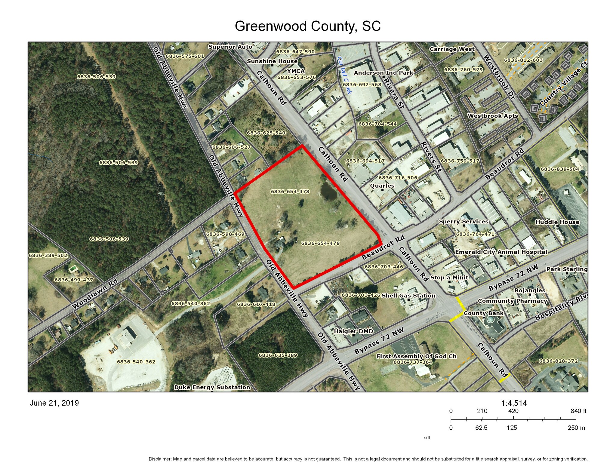 508 Old Abbeville Hwy, Greenwood, SC à vendre Photo principale- Image 1 de 20