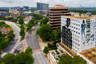 1447 Peachtree St NE, Atlanta, GA - Aérien  Vue de la carte - Image1