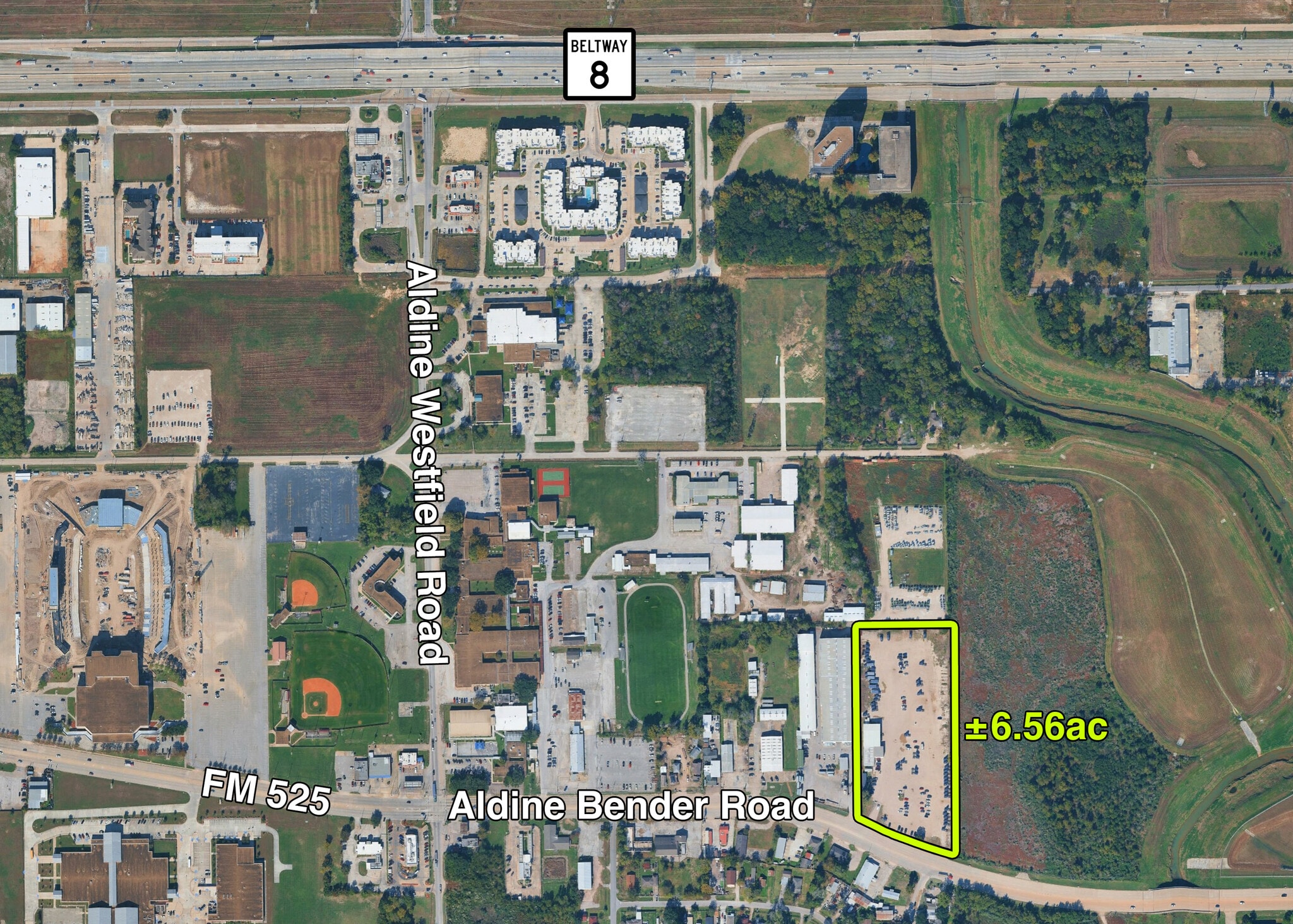 2219 Aldine Bender Rd, Houston, TX for lease Aerial- Image 1 of 2