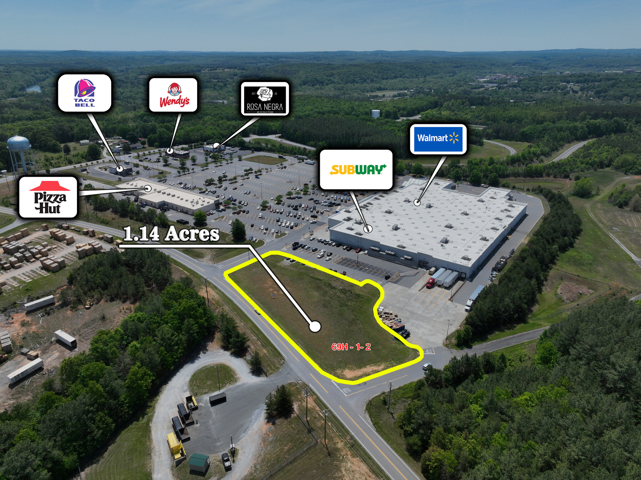 125 Clarion Rd, Altavista, VA à vendre Aérien- Image 1 de 5