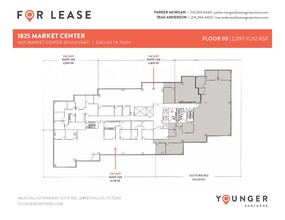 1825 Market Center Blvd, Dallas, TX for lease Floor Plan- Image 1 of 1