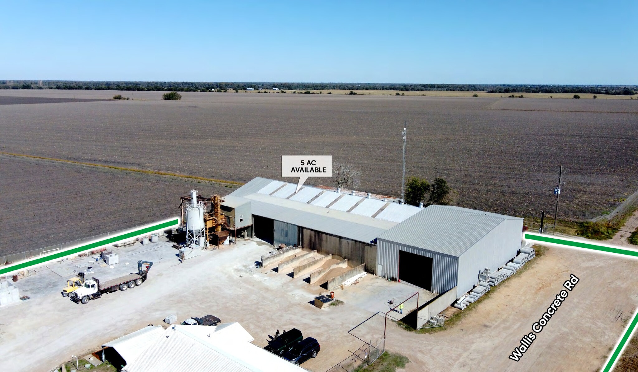 646 Wallis Concrete Rd, Wallis, TX à vendre Photo principale- Image 1 de 10