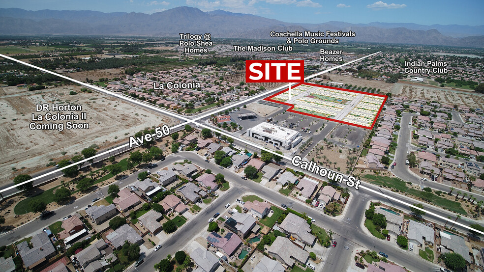 NWC Avenue 50 & Calhoun, Coachella, CA for sale - Building Photo - Image 1 of 2