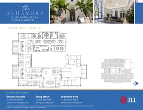 2 Alhambra Plz, Coral Gables, FL à louer Plan de site- Image 1 de 1