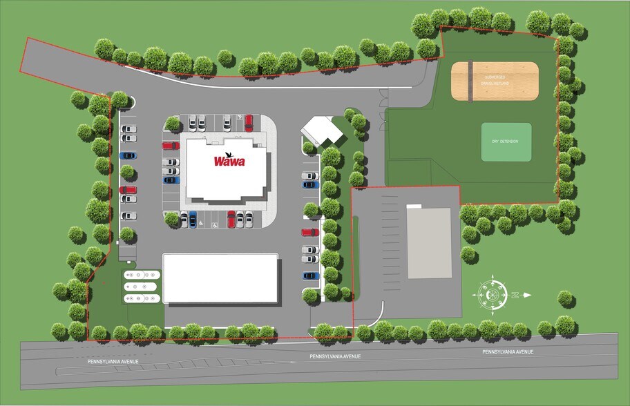 Wawa, Hagerstown, MD à vendre - Photo du bâtiment - Image 2 de 5