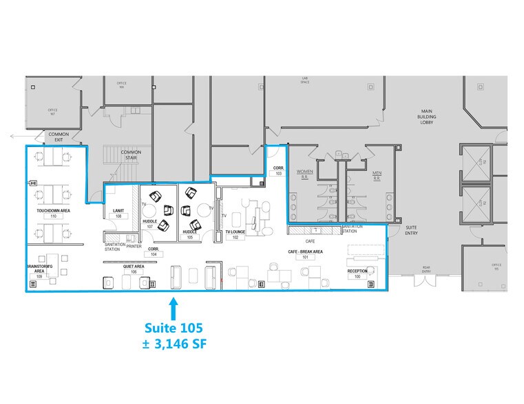 4955 Corporate Dr NW, Huntsville, AL à louer - Plan d’étage - Image 3 de 3