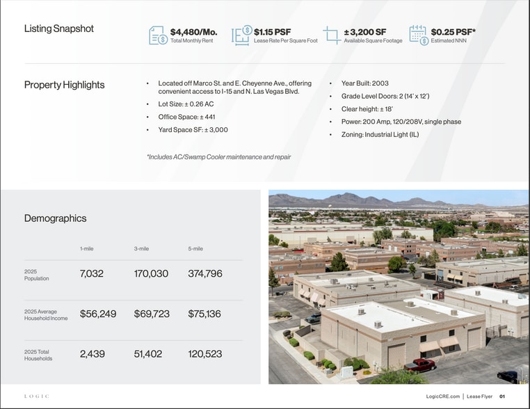 2952 Marco St, Las Vegas, NV for lease - Building Photo - Image 2 of 13