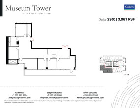 150 W Flagler St, Miami, FL à louer Plan d  tage- Image 1 de 1