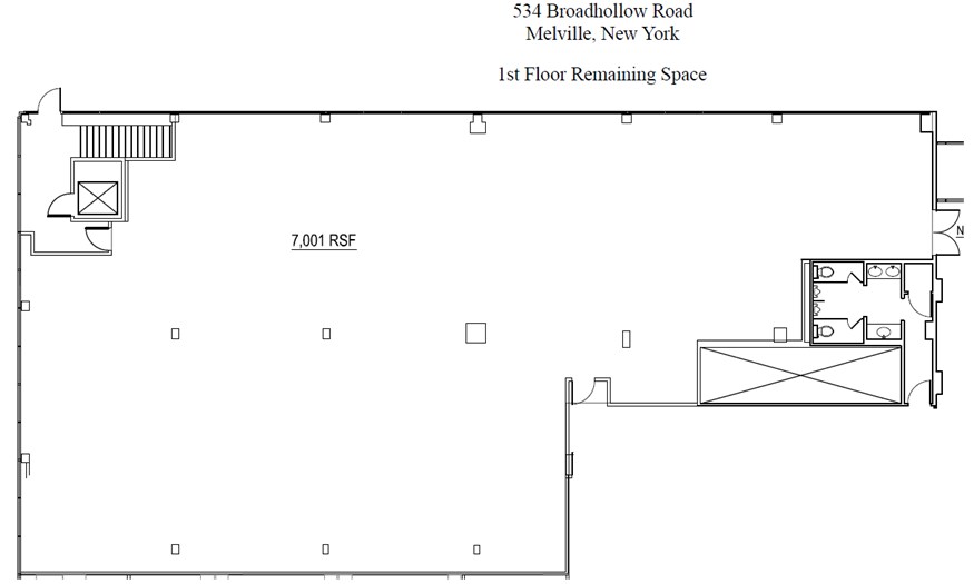 534 Broadhollow Rd, Melville, NY à louer Plan d  tage- Image 1 de 1