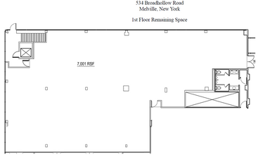 534 Broadhollow Rd, Melville, NY à louer Plan d  tage- Image 1 de 1