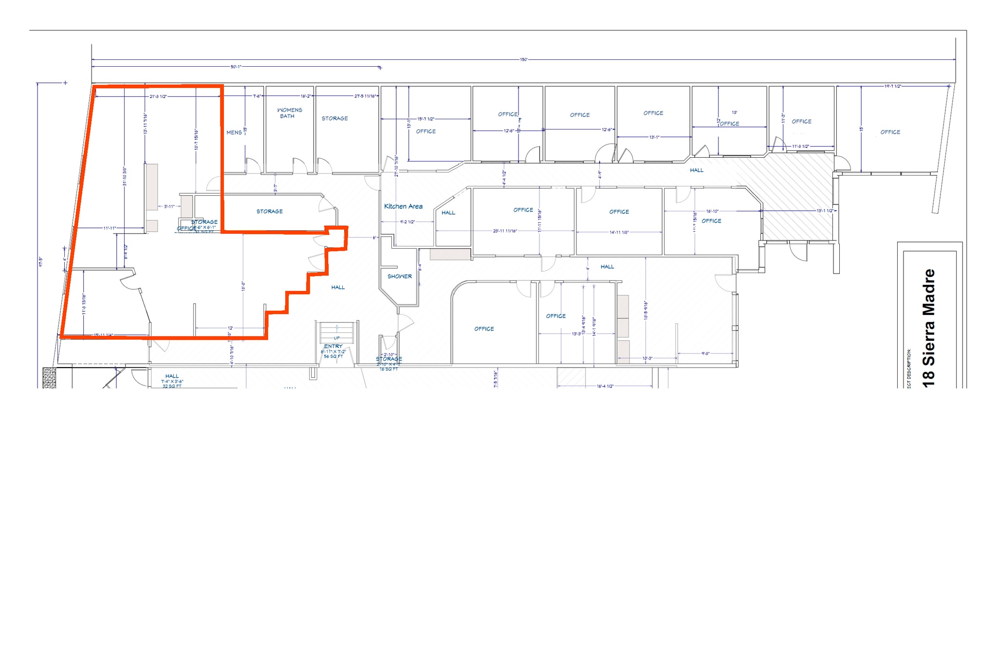 12-18 N Sierra Madre St, Colorado Springs, CO for lease Floor Plan- Image 1 of 1
