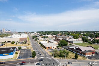 3130 Chouteau Ave, Saint Louis, MO - AERIAL  map view