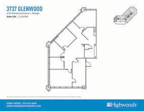 3737 Glenwood Ave, Raleigh, NC for lease Floor Plan- Image 1 of 1