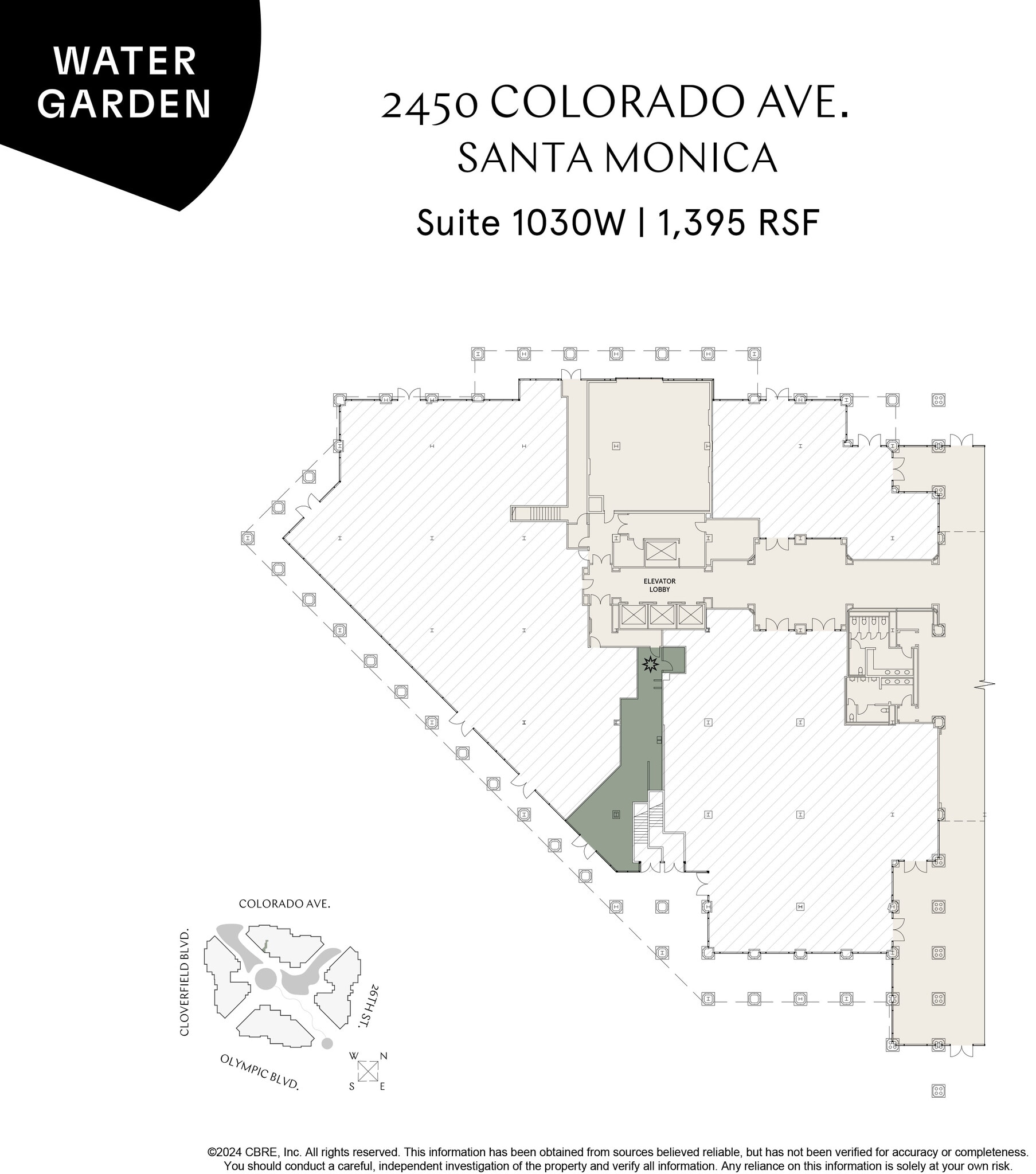 2450 Colorado Ave, Santa Monica, CA for lease Floor Plan- Image 1 of 1