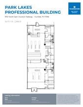 9701 N Sam Houston Pky, Humble, TX for lease Floor Plan- Image 1 of 1