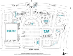 22361-22451 Antonio Pky, Rancho Santa Margarita, CA à louer Plan de site- Image 1 de 1