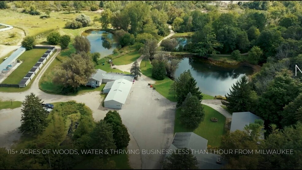 N865 County Road W, Campbellsport, WI à vendre - Vidéo sur l’inscription commerciale - Image 2 de 11