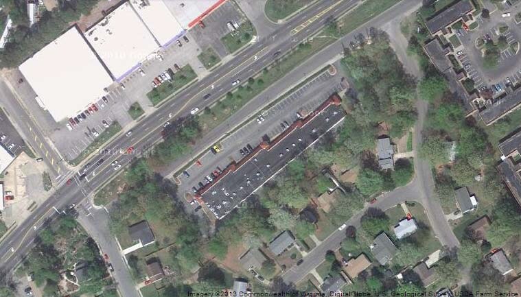 470-484 Denbigh Blvd, Newport News, VA à vendre - Aérien - Image 3 de 6