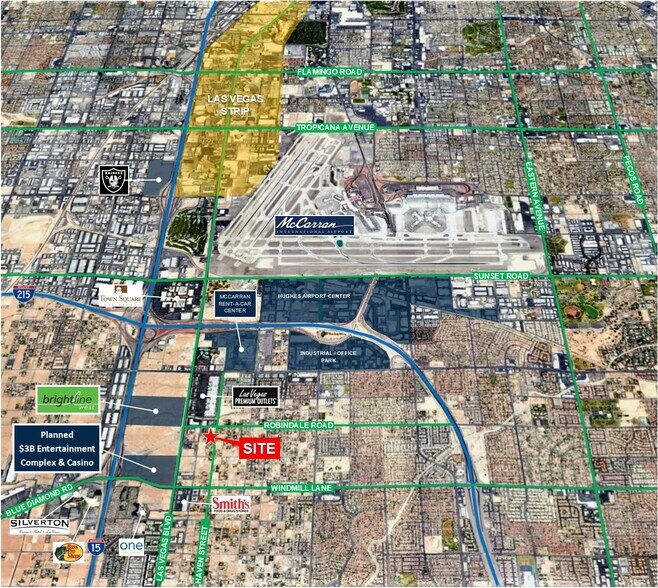 Haven St. & Robindale Rd., Las Vegas, NV à vendre - Aérien - Image 2 de 4