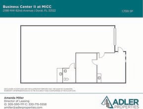 2156-2214 NW 82nd Ave, Miami, FL for lease Floor Plan- Image 1 of 1