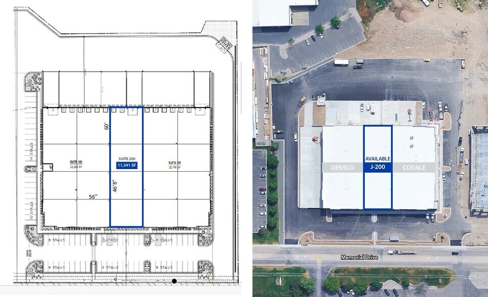 2112 N Boulevard, Idaho Falls, ID à louer - Plan de site - Image 3 de 4