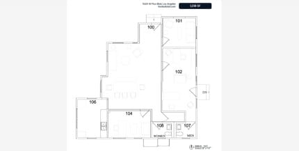 10201 W Pico Blvd, Los Angeles, CA for lease Floor Plan- Image 1 of 1