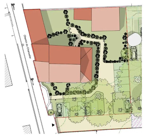 Commerce de détail dans Écully à vendre - Plan de site - Image 3 de 4