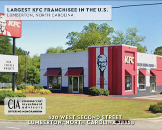 More details for 520 W 2nd St, Lumberton, NC - Retail for Sale