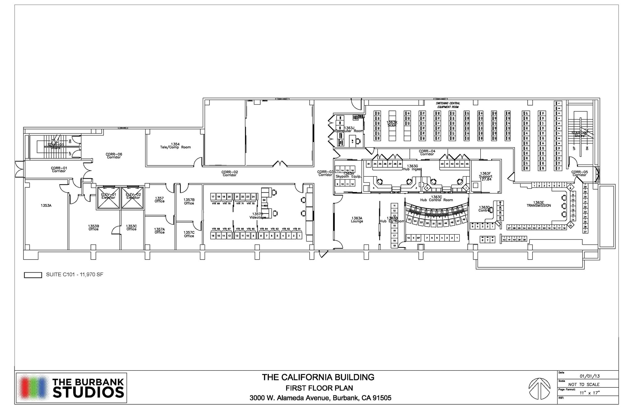 3000 W Alameda Ave, Burbank, CA for lease Floor Plan- Image 1 of 1