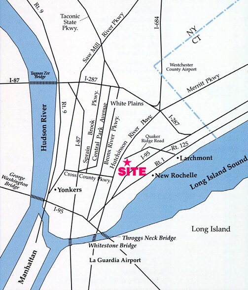 77 Quaker Ridge Rd, New Rochelle, NY à louer - Plan de site - Image 2 de 14