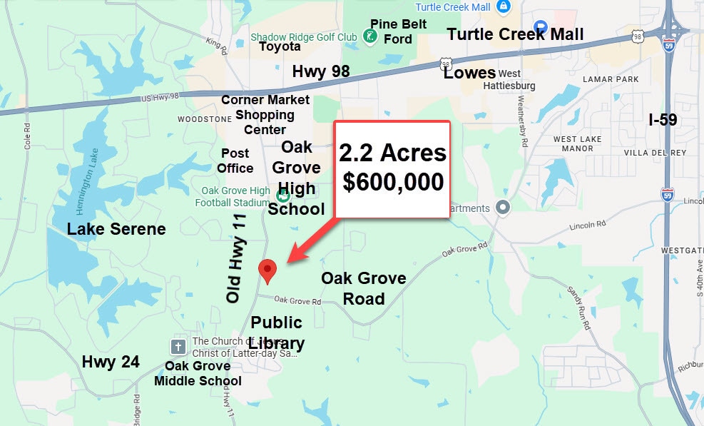 5020 Old Highway 11, Hattiesburg, MS for sale Primary Photo- Image 1 of 3