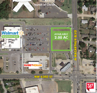 Plus de détails pour 6425 N MacArthur Blvd, Oklahoma City, OK - Terrain à vendre