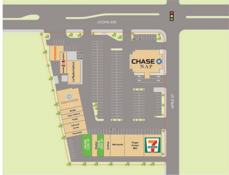 23404-23420 Lyons Ave, Newhall, CA for lease - Building Photo - Image 2 of 4