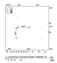 40999-41049 Boyce Rd, Fremont, CA for lease Floor Plan- Image 1 of 1