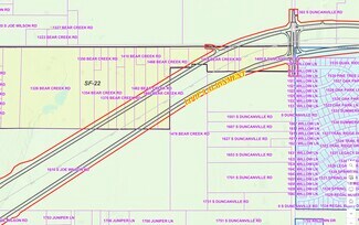 Plus de détails pour 1478 Bear Creek Rd, Cedar Hill, TX - Terrain à vendre