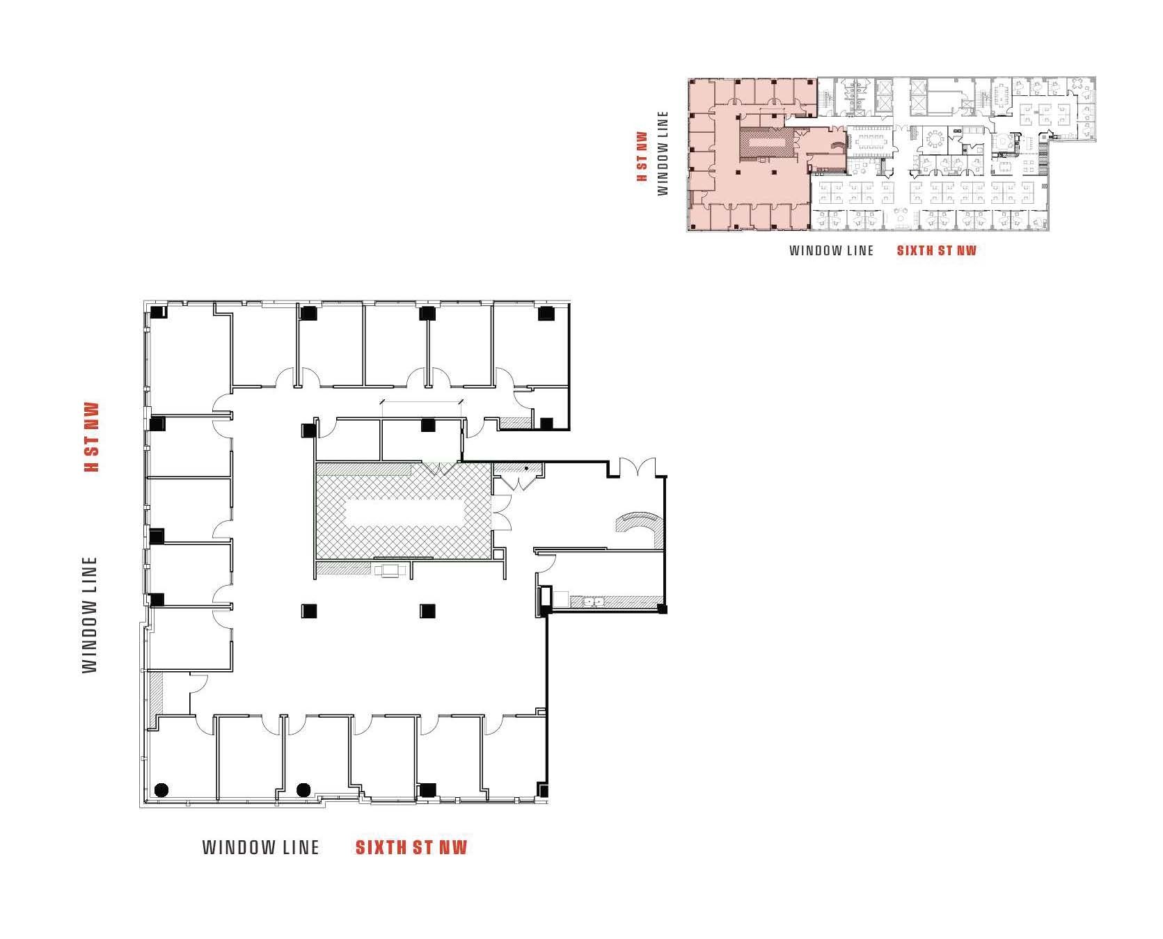 777 6th St NW, Washington, DC à louer Plan d  tage- Image 1 de 1