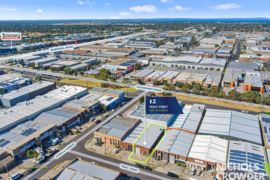 12 Trent St, Moorabbin for lease - Aerial - Image 3 of 7
