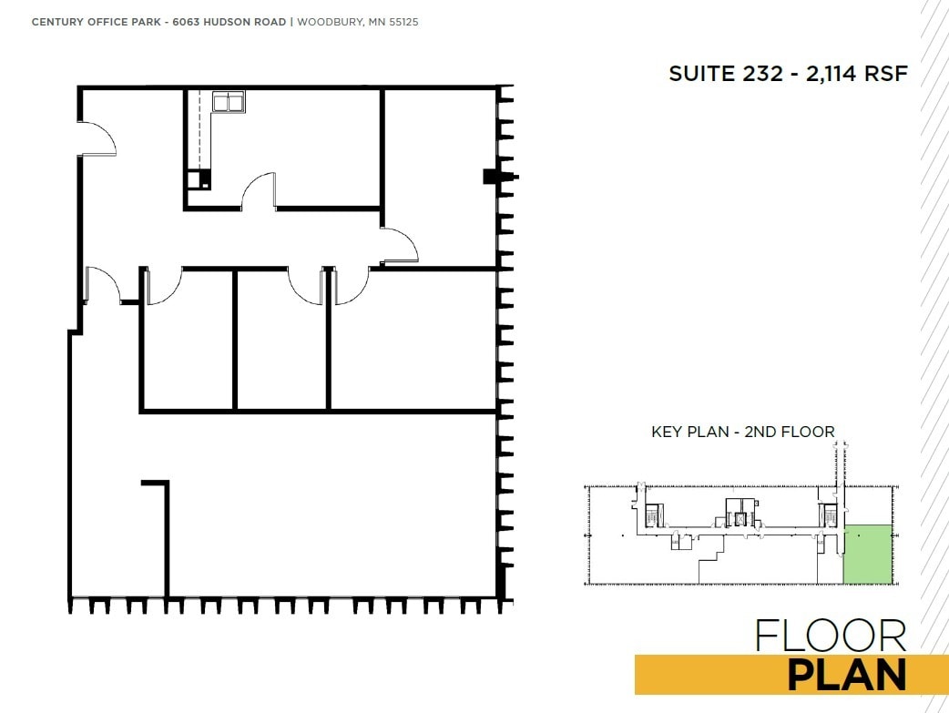 6063 Hudson Rd, Woodbury, MN for lease Floor Plan- Image 1 of 1