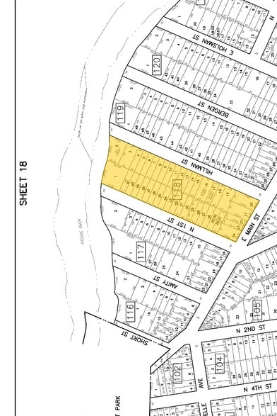 33-35 Hillman St, Paterson, NJ for sale - Plat Map - Image 3 of 3