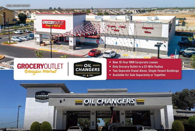 More details for Grocery Outlet & Oil Changers – Retail for Sale, Wasco, CA