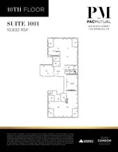 523 W 6th St, Los Angeles, CA à louer Plan d’étage- Image 1 de 5