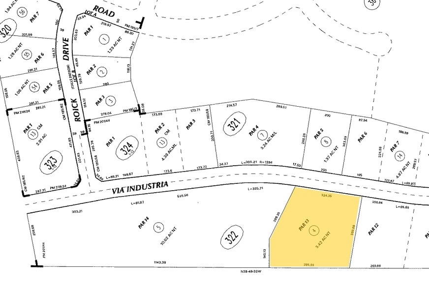 27321-27327 Via Industria, Temecula, CA for lease - Plat Map - Image 2 of 26