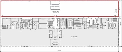 801-835 S Akers St, Visalia, CA à louer Plan d’étage- Image 1 de 1
