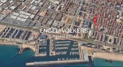 Badalona, BAR - AÉRIEN Vue de la carte